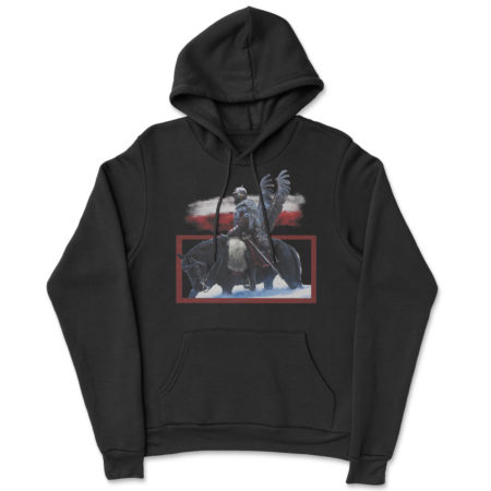 Bluza męska z kapturem Patriotyczna Husaria