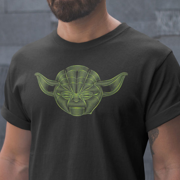 Koszulka męska Star Wars Gwiezdne Wojny Yoda 2