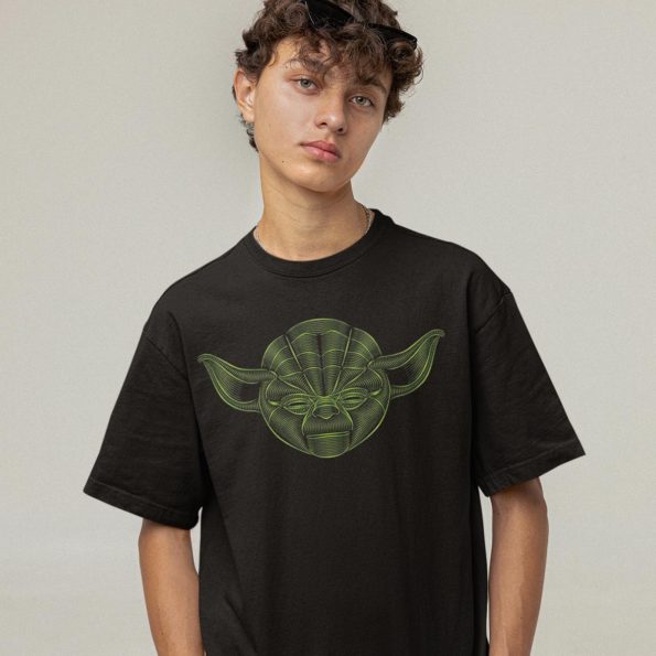 Koszulka męska Star Wars Gwiezdne Wojny Yoda 3