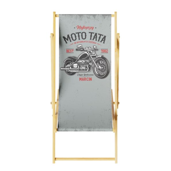 Leżak Moto Tata Dla Fana Motoryzacji Prezent dla taty 2
