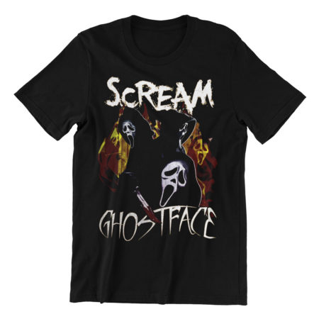 Koszulka Bootleg Scream Krzyk Vintage