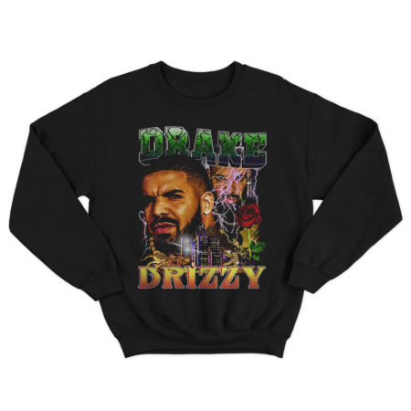 Bluza bez kaptura Crewneck Drake Drizzy Bootleg