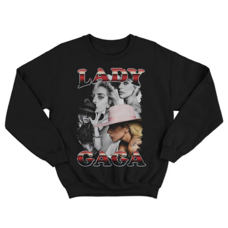 Bluza bez kaptura Crewneck Lady Gaga Bootleg