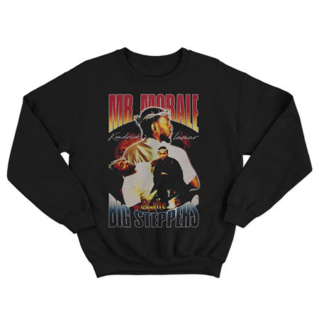 Bluza bez kaptura Crewneck Mr. Morale Kendrick Lamar Bootleg