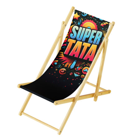 Leżak "Super Tata" – Niezapomniany Prezent na Dzień Ojca